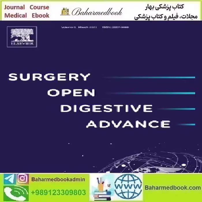 Surgery Open Digestive Advance Volume 9 to 13 20