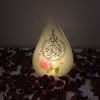 آباژور سنگ نمک مدل اشک 