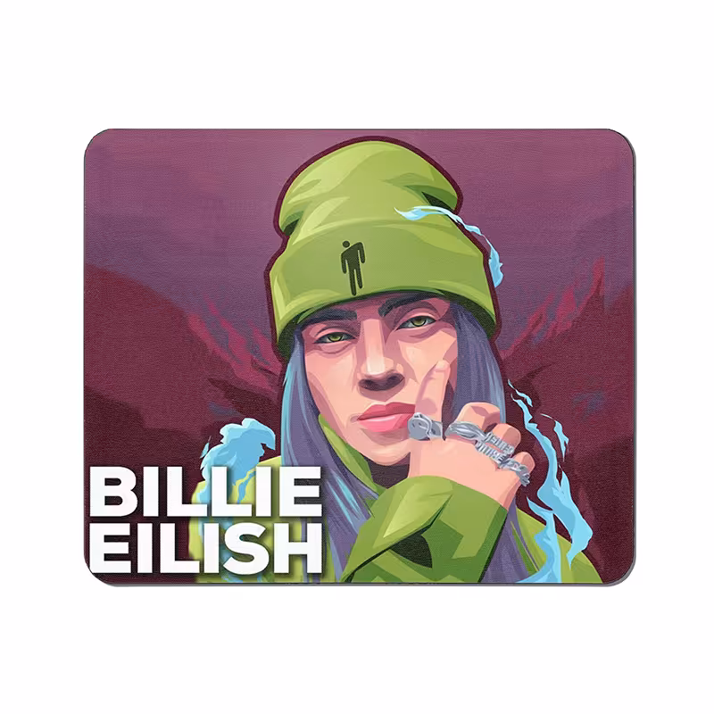 ماوس پد طرح Billie Eilish کد 3296