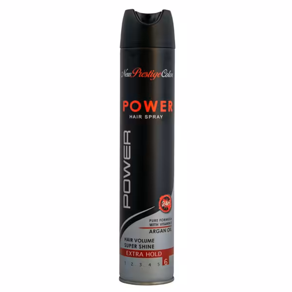 اسپری حالت دهنده مو نیو پرستیژ کالر مدل SUPER SHINE حجم 500 میلی لیتر
