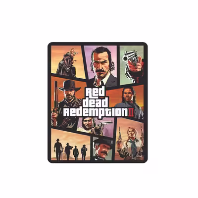 ماوس پد مدل red dead2 کد 02