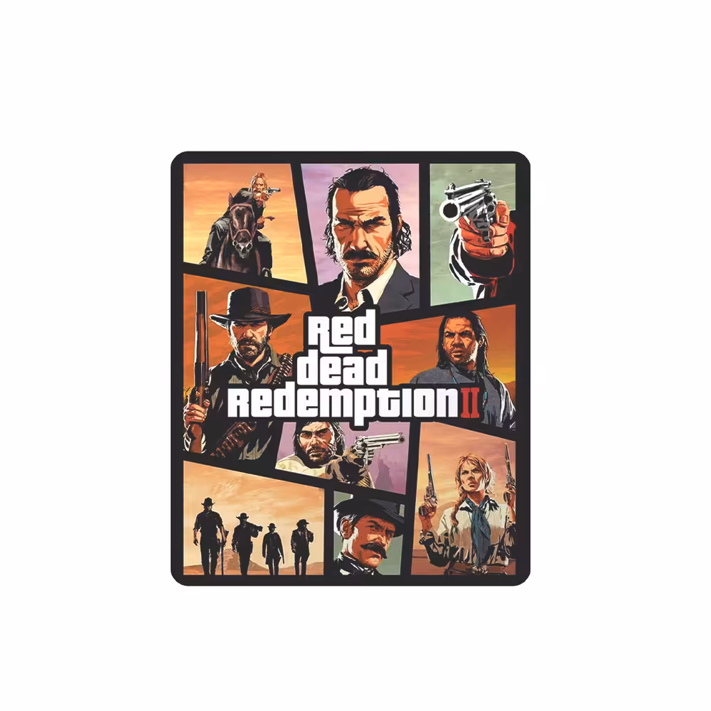 ماوس پد مدل red dead2 کد 02