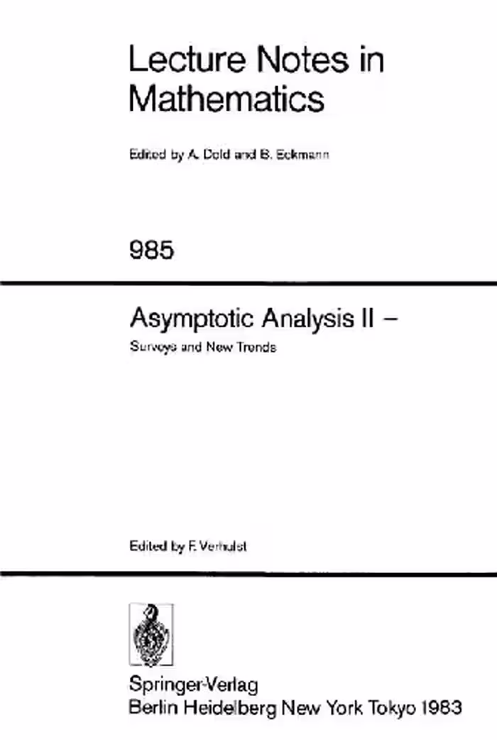 خرید و دانلود نسخه کامل کتاب Asymptotic Analysis II: Surveys and New Trends