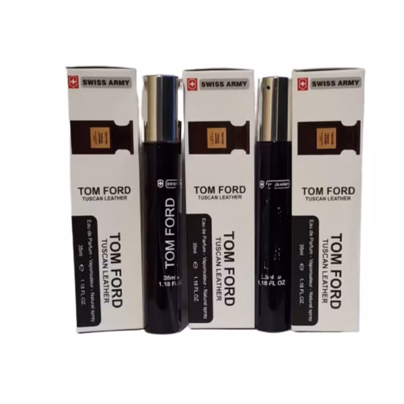 عطر جیبی مردانه سوئیس آرمی مدل TOM FORD حجم 35 میلی لیتر مجموعه 3 عددی
