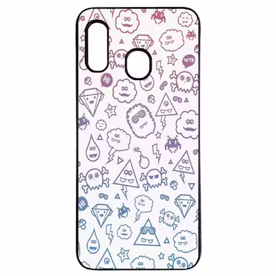 کاور طرح شکلک ها کد 43156 مناسب برای گوشی موبایل سامسونگ galaxy a30
