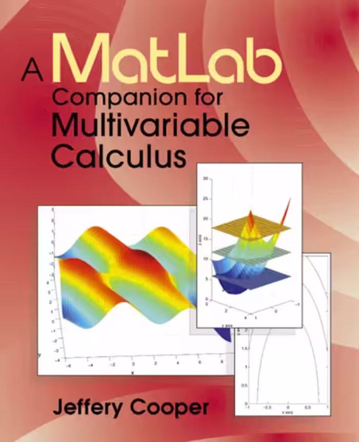 خرید و دانلود نسخه کامل کتاب A MATLAB companion for multivariable calculus