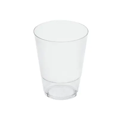 لیوان یکبار مصرف کوشا مدل اسپشیال نگین ساده کد N0402 بسته 12عددی