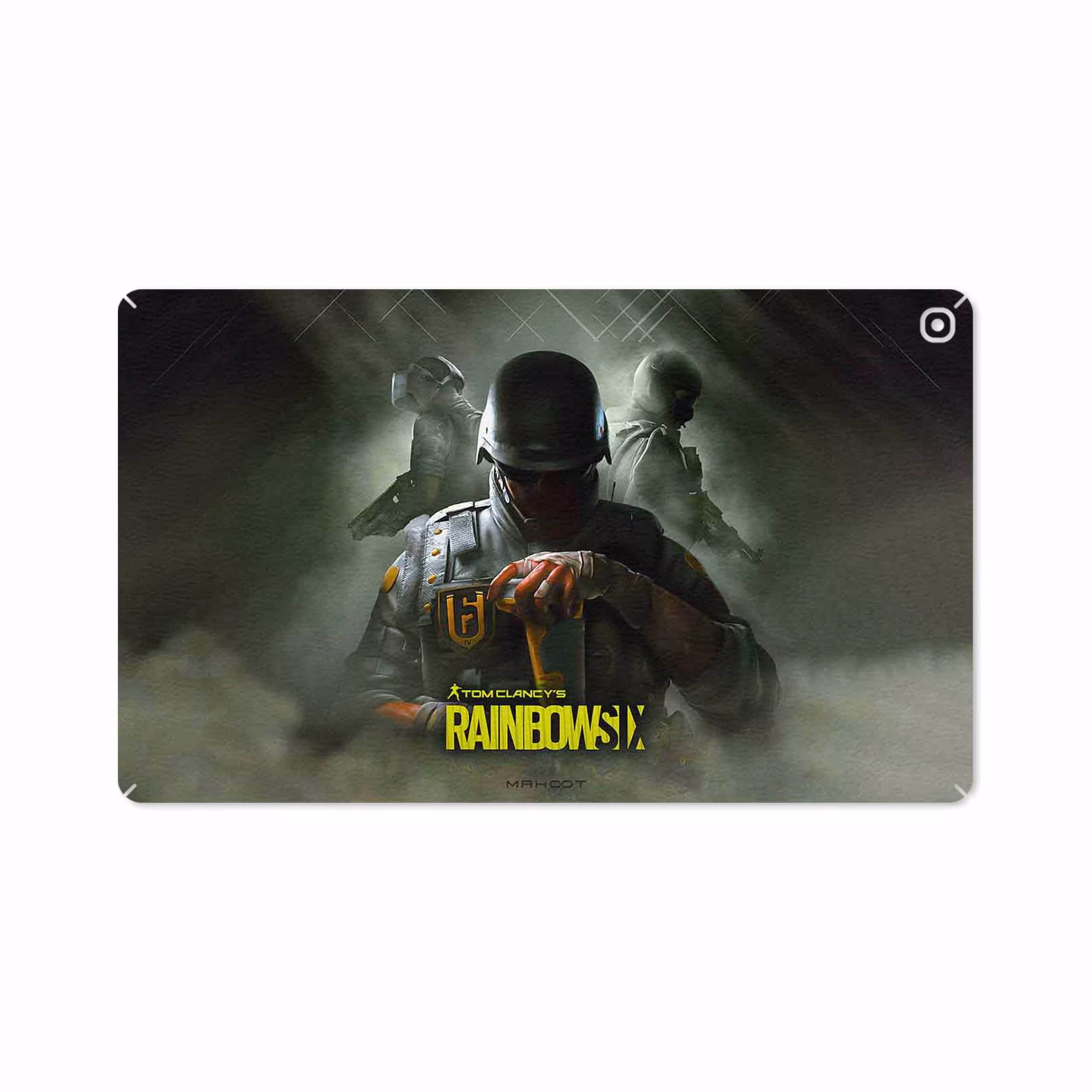 برچسب پوششی ماهوت مدل Rainbow-Six-Game مناسب برای تبلت سامسونگ Galaxy Tab A 10.1 2019 T515