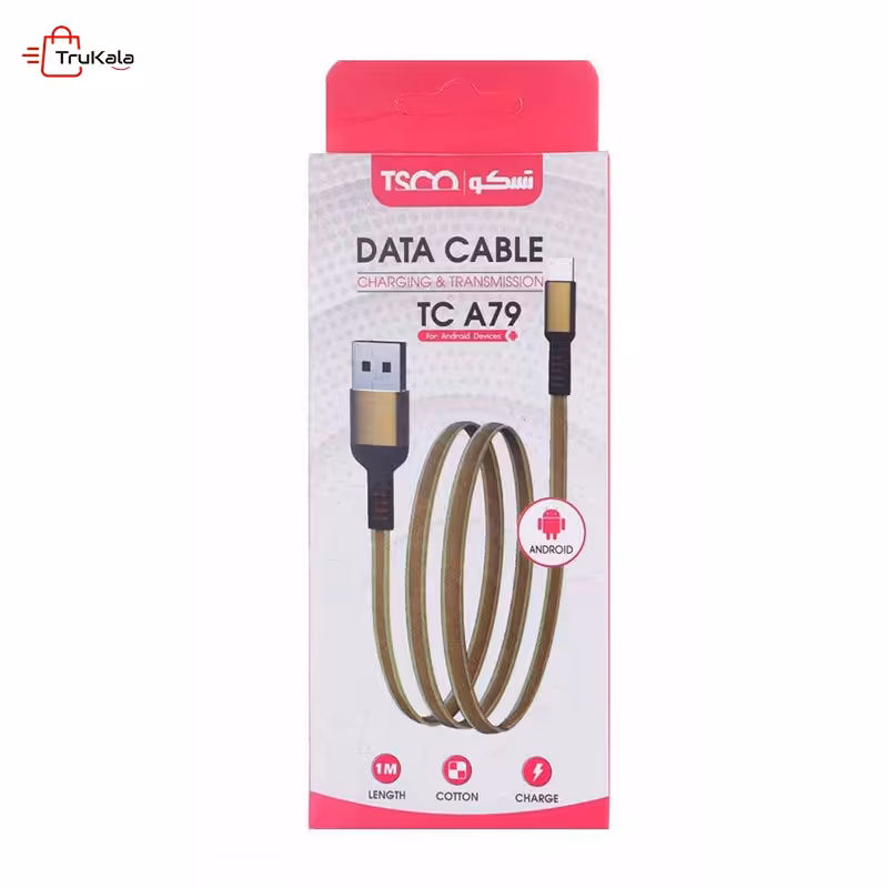 کابل تبدیل USB به microUSB تسکو مدل TC-A79