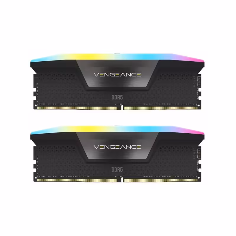 رم کورسیر VENGEANCE RGB 32GB (2x16GB) 6200MHz DDR5 CL36