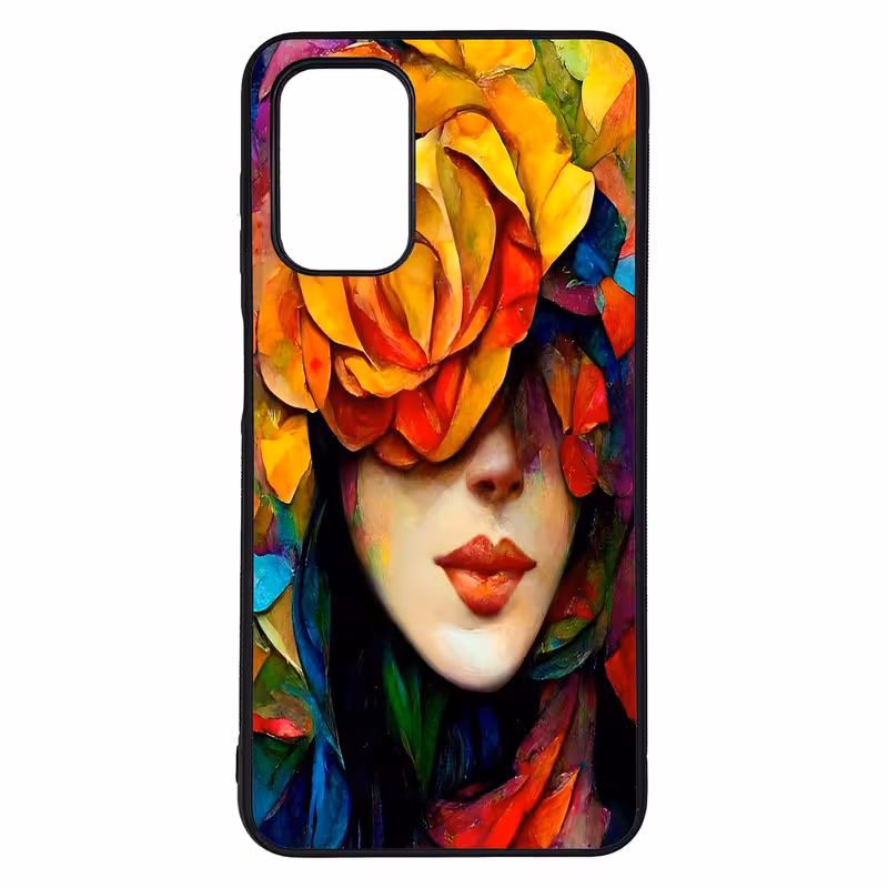 کاور طرح نقاشی چهره کد G-043 مناسب برای گوشی موبایل سامسونگ Galaxy A13 4G | دیجی قاب دونی