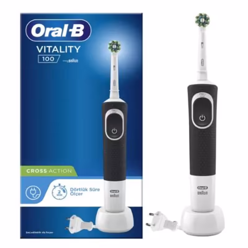 مسواک برقی اورال بی 100 VITALITY Cross Action جعبه دار