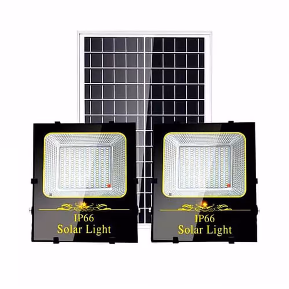 پروژکتور دوبل 160 وات خورشیدی Solar Light