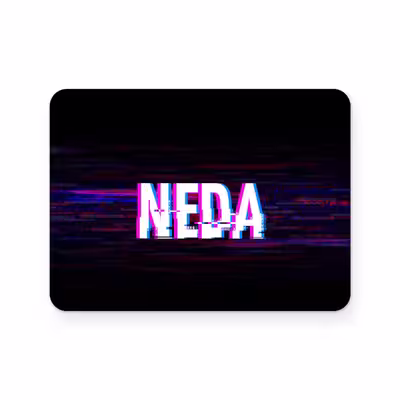 برچسب تاچ پد دسته بازی پلی استیشن 4 ونسونی طرح Neda