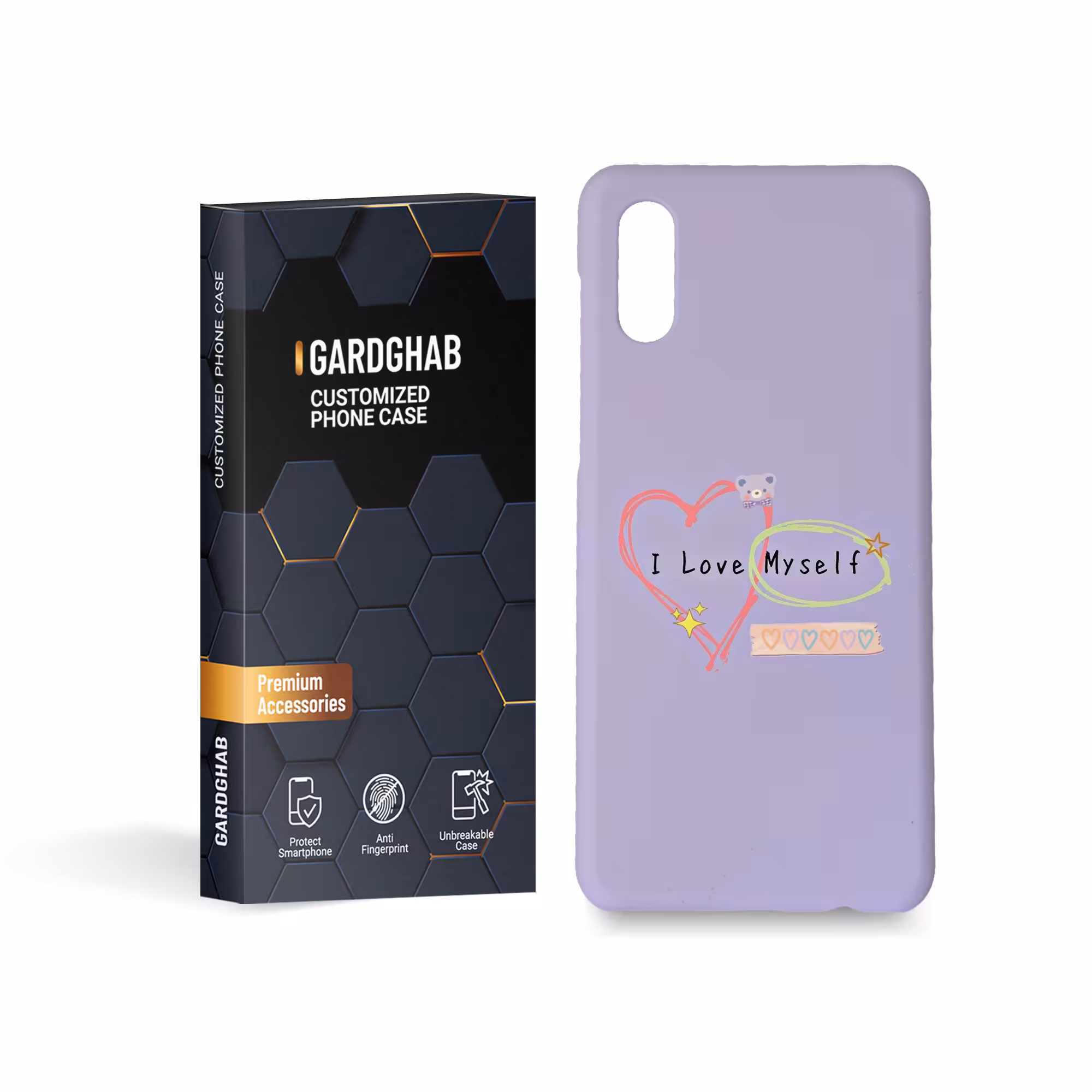 کاور گارد قاب مدل ساده مناسب برای گوشی موبایل سامسونگ Galaxy A02