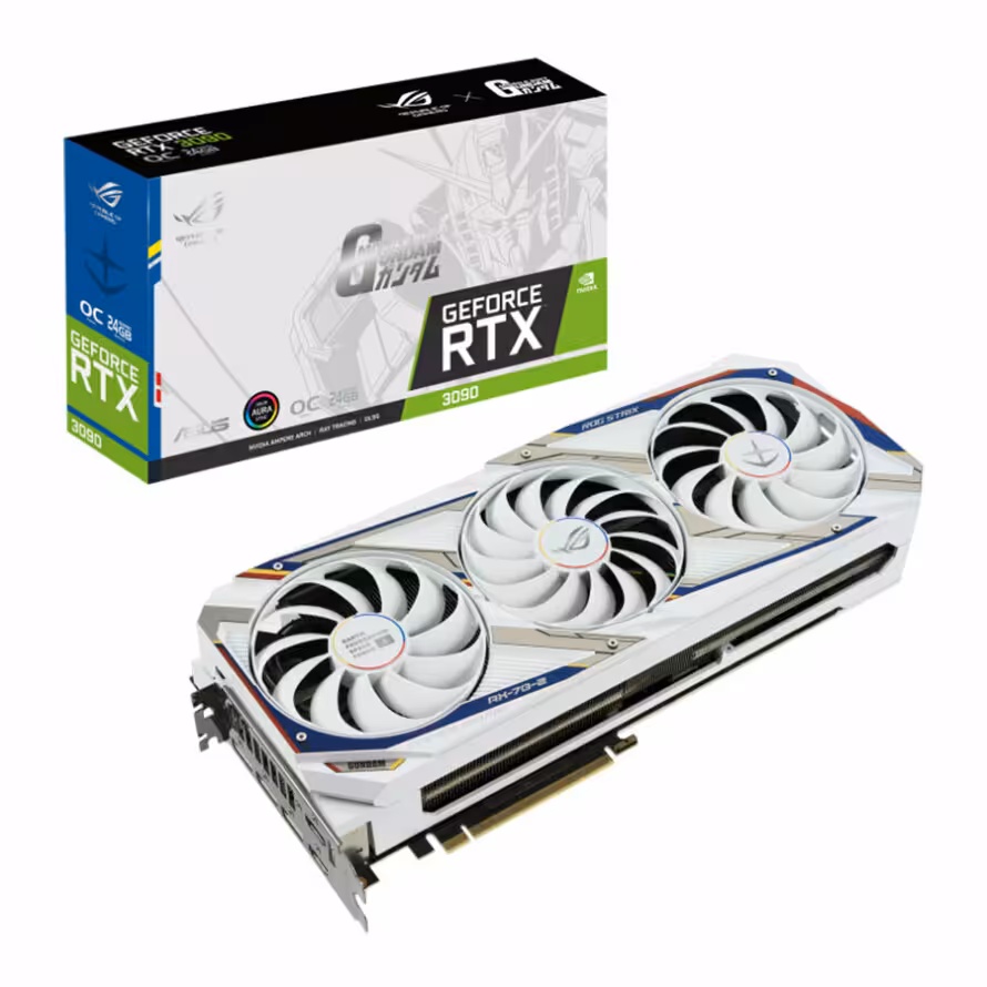 کارت گرافیک ایسوس ROG STRIX RTX 3090 GUNDAM EDITION 24GB