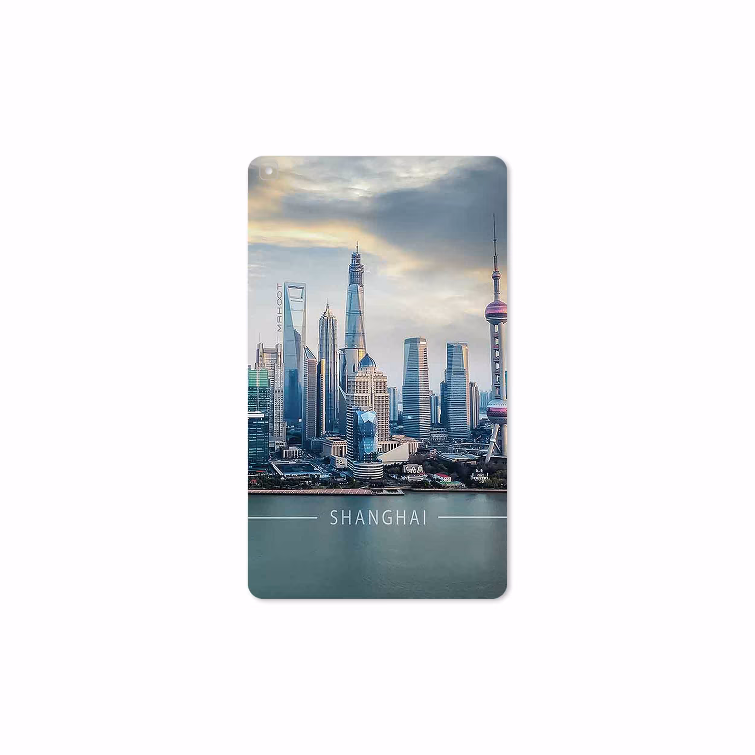 برچسب پوششی ماهوت مدل Shanghai City مناسب برای تبلت سامسونگ Galaxy Tab A 8.0 2019 T290