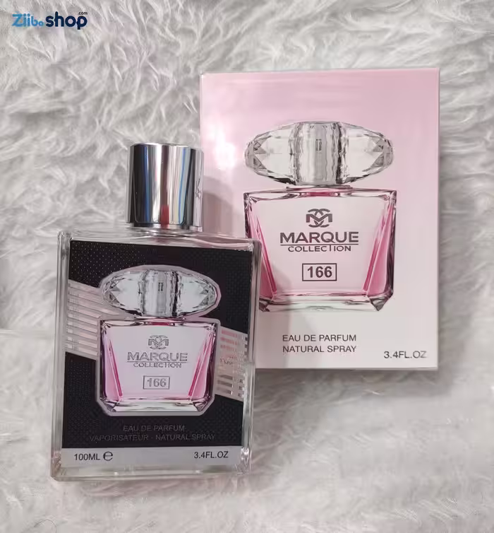عطر ادکلن زنانه ورساچه برایت کریستال یا ورساچه صورتی مارکویی کالکشن کد 166 (Versace Bright Crystal) حجم 100 میل