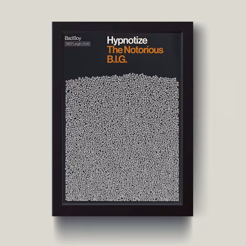 تابلو مدل هیپنوتیز Hypnotize کد S2503-b | دنیای قاب