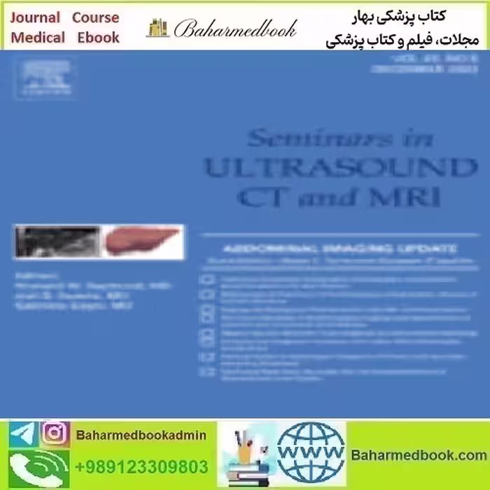 Seminars in Ultrasound CT and MRI Volume 43 Issue 1 to 6 202