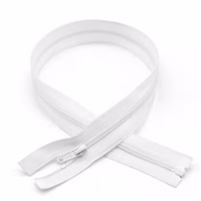 زیپ خیاطی معمولی 50 سانتی متر سفید (خرازی)