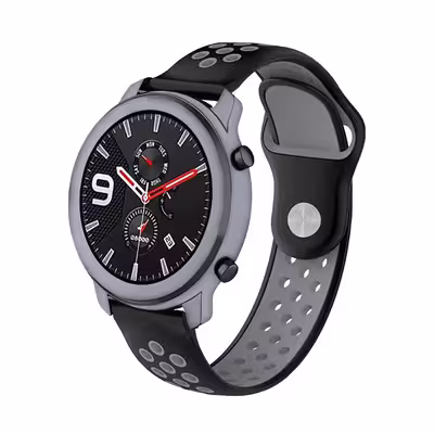برچسب ماهوت طرح Matte Silver مناسب برای ساعت هوشمند شیایومی Amazfit GTR 47mm