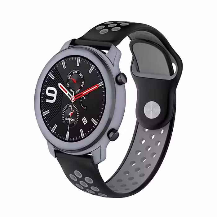 برچسب ماهوت طرح Matte Silver مناسب برای ساعت هوشمند شیایومی Amazfit GTR 47mm