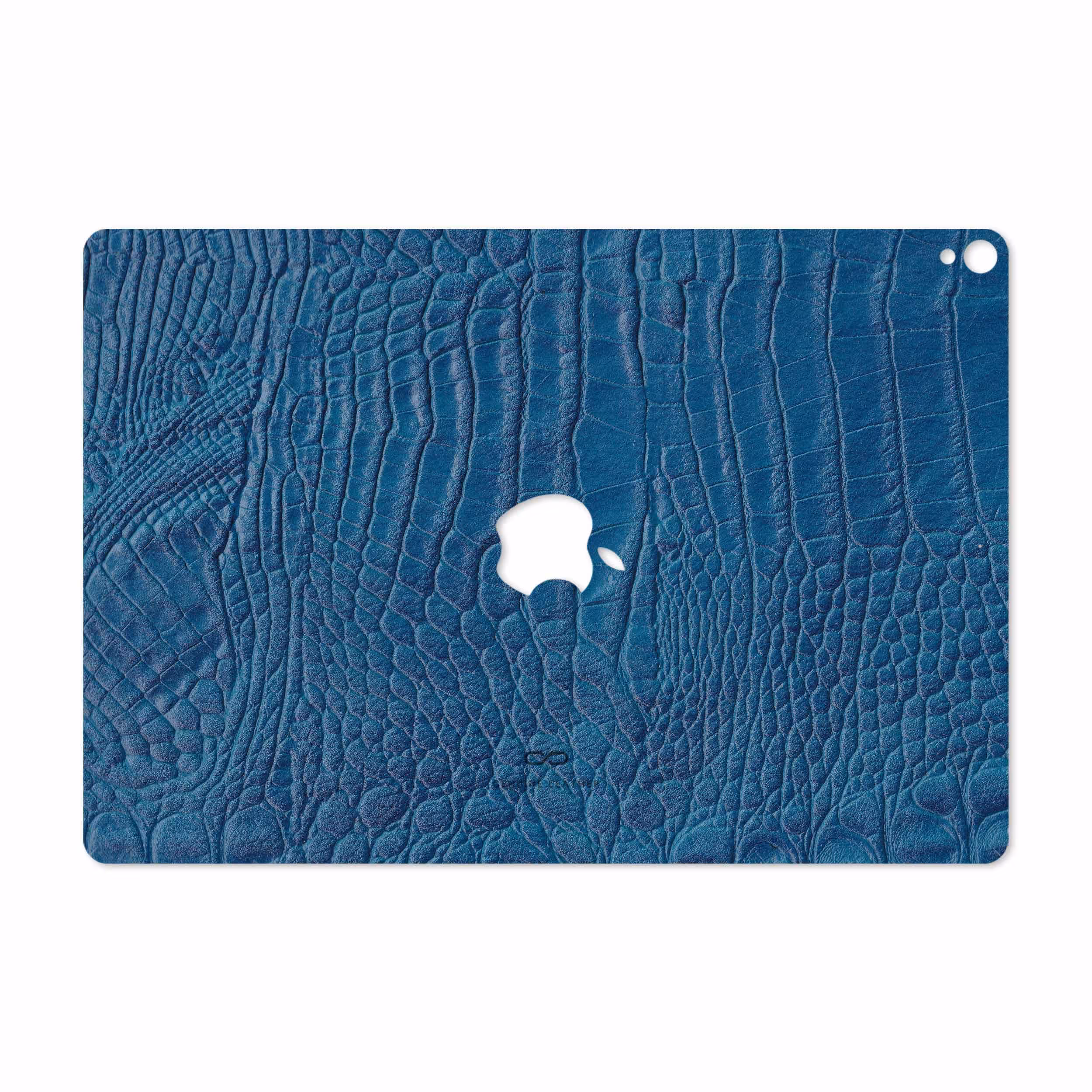 برچسب پوششی ماهوت مدل Blue-Crocodile-Leather مناسب برای تبلت اپل iPad Pro 10.5 2017 A1709
