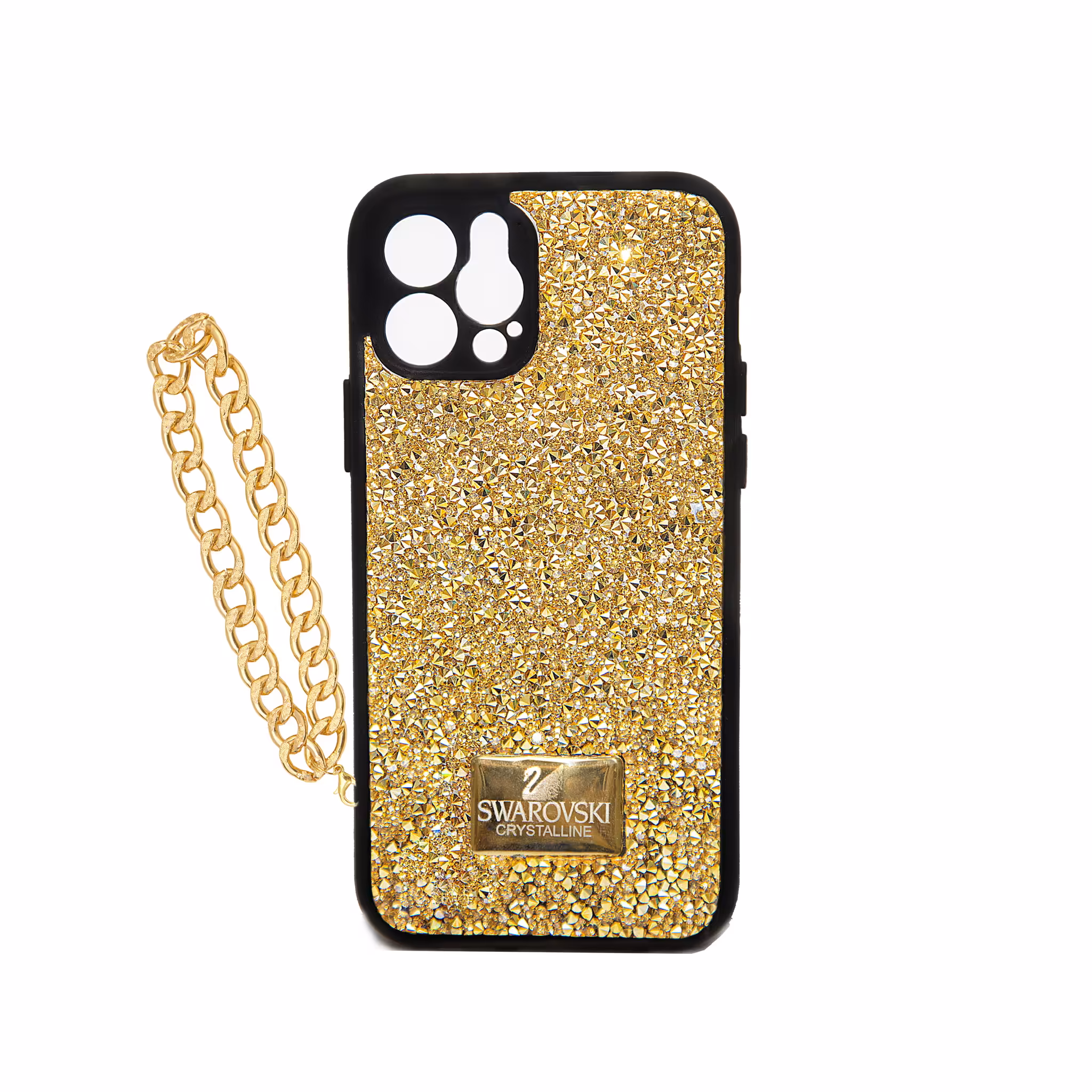 کاور  مدل Crystalline مناسب برای گوشی موبایل اپل iphone 12/12 pro به همراه بند