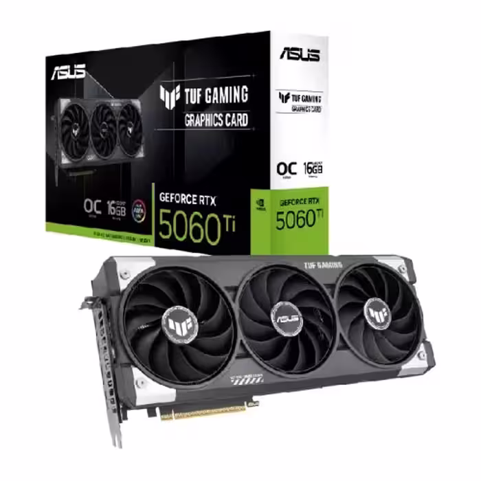 کارت گرافیک ایسوس مدل TUF Gaming GeForce RTX 5060 Ti 16GB (آکبند-گارانتی اصلی)