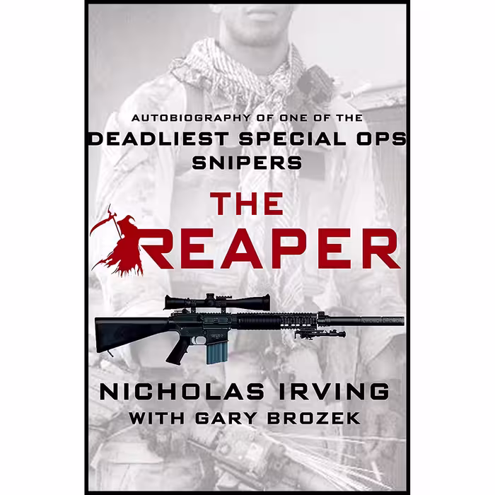 کتاب The Reaper اثر Nicholas Irving and Gary Brozek انتشارات St. Martins Press