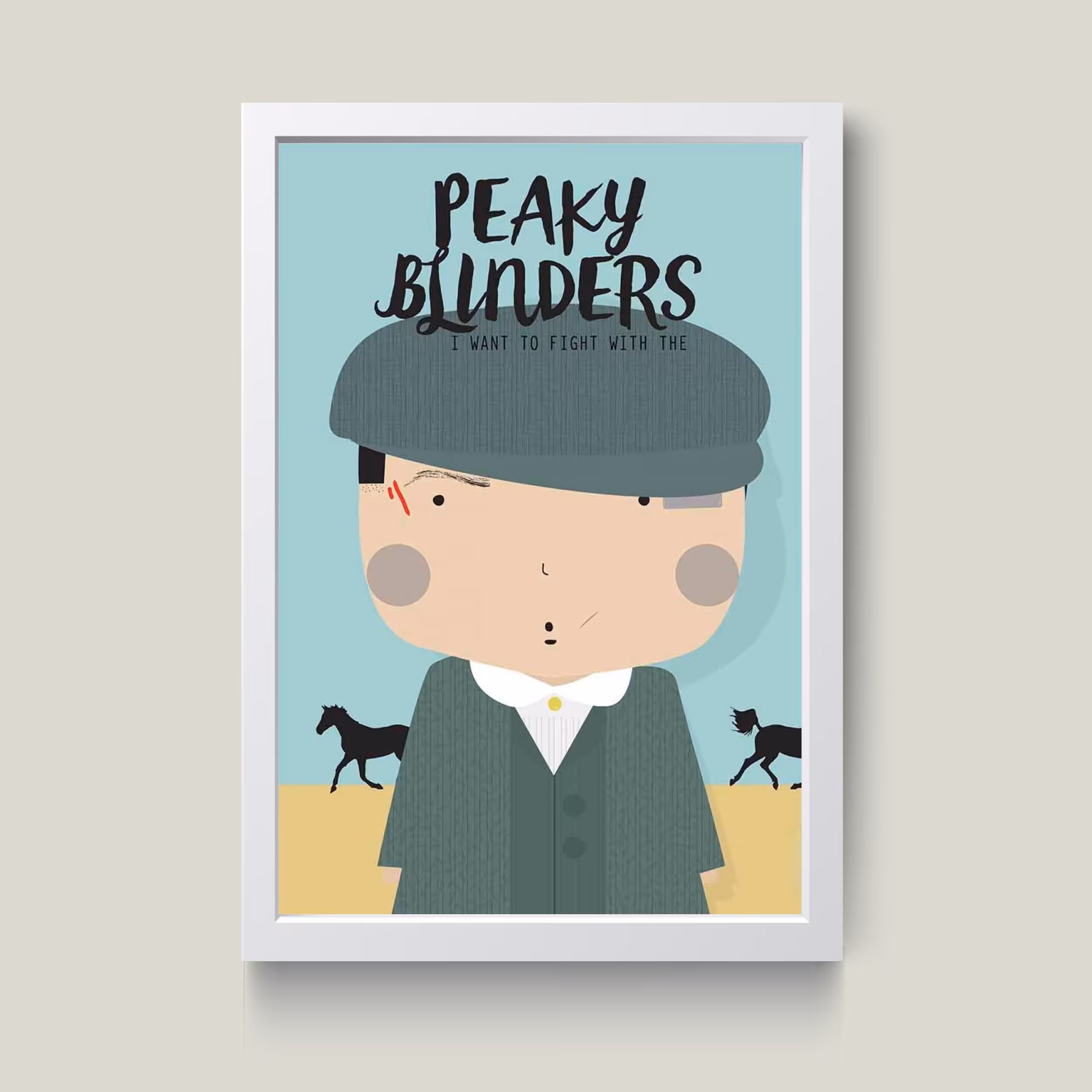 تابلو مدل دکوراتیو Peaky blinders کدG7-26