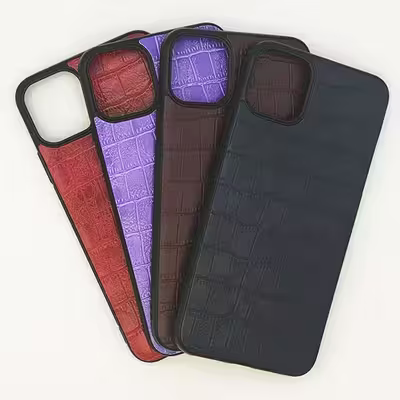 کاور طرح چرم  مناسب برای گوشی موبایل  اپل IPHONE 11 PRO MAX