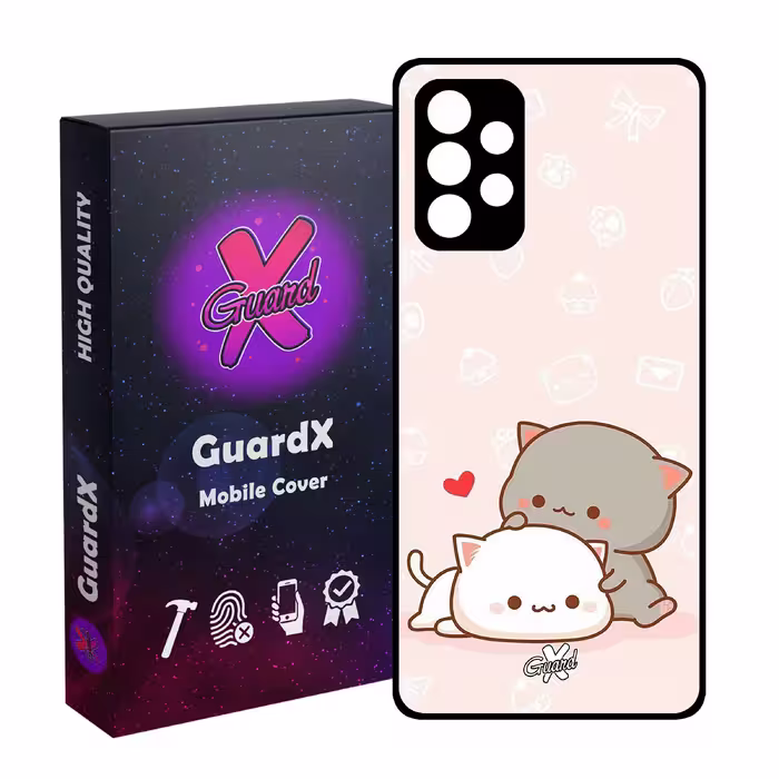 کاور گارد ایکس طرح Love مدل Glass10372 مناسب برای گوشی موبایل سامسونگ Galaxy A13 4G