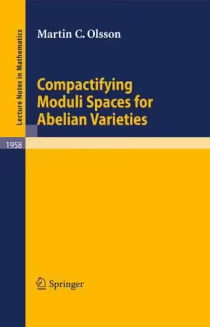 خرید و دانلود نسخه کامل کتاب Compactifying moduli spaces for abelian varieties