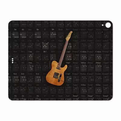 برچسب پوششی ماهوت مدل Guitar-Instrument مناسب برای تبلت اپل iPad Pro 12.9 (GEN 3) 2018 A2014
