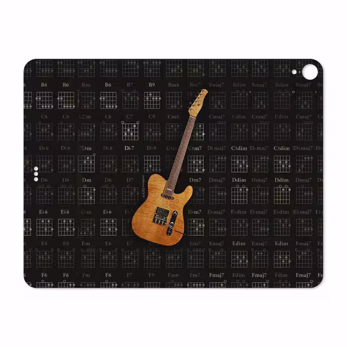 برچسب پوششی ماهوت مدل Guitar-Instrument مناسب برای تبلت اپل iPad Pro 12.9 (GEN 3) 2018 A2014