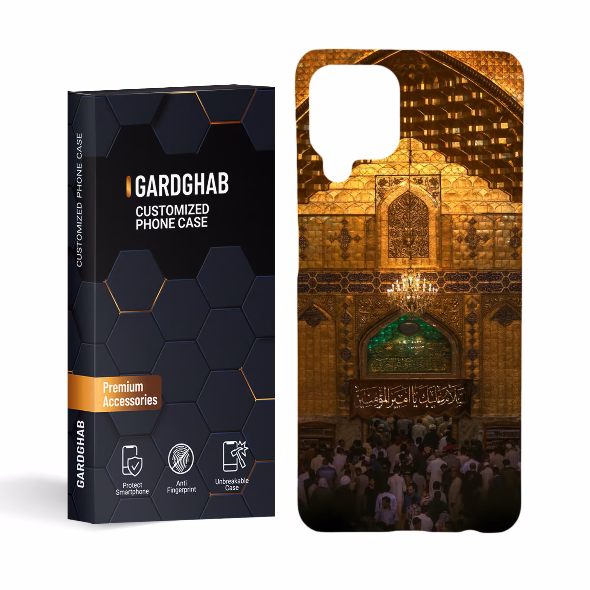 کاور گارد قاب مدل مذهبی مناسب برای گوشی موبایل سامسونگ galaxy a22 4g