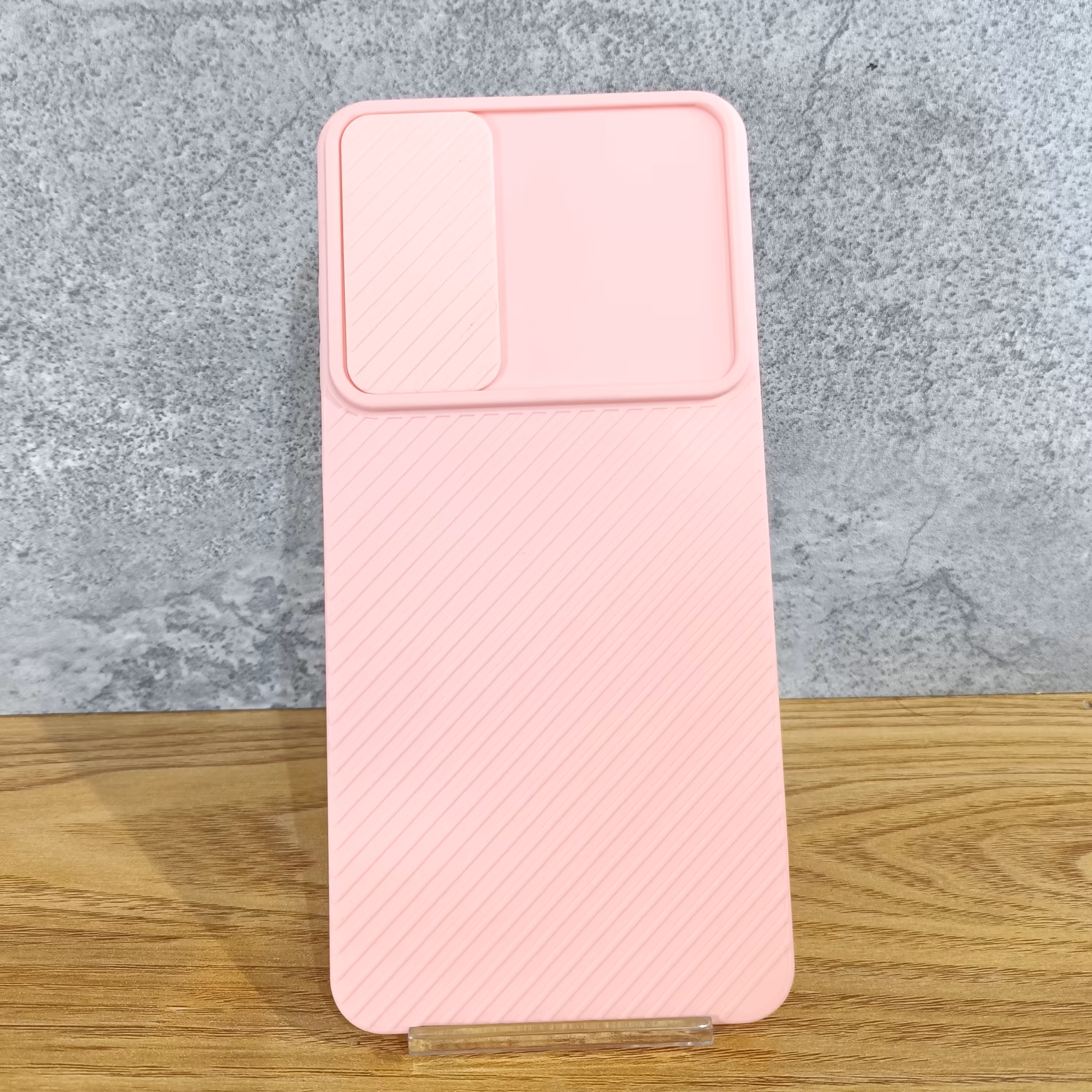 قاب گوشی A52 و A52s طرح سیلیکن کبریتی  محافظ لنز دار  صورتی  samsung A52  A52s