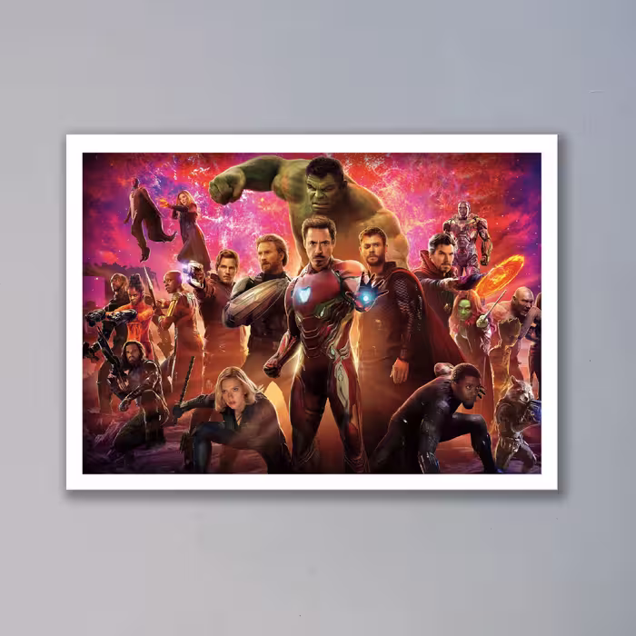 تابلو مدل انتقام جویان Avengers کد LAG10124