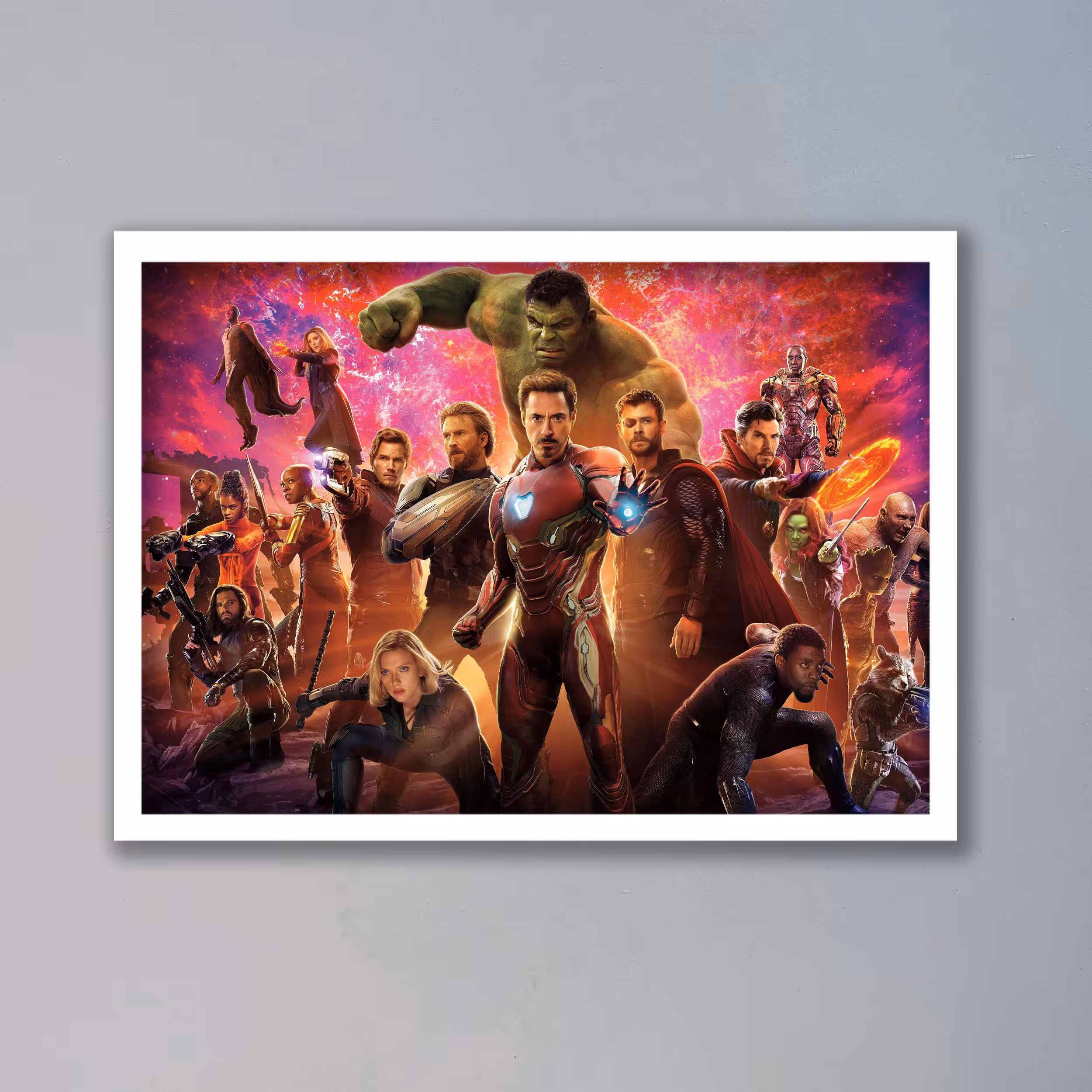 تابلو مدل انتقام جویان Avengers کد LAG10124