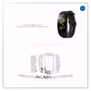 برچسب ماهوت طرح Nastaliq-2 مناسب برای ساعت هوشمند سامسونگ Galaxy Gear Fit 2 Pro