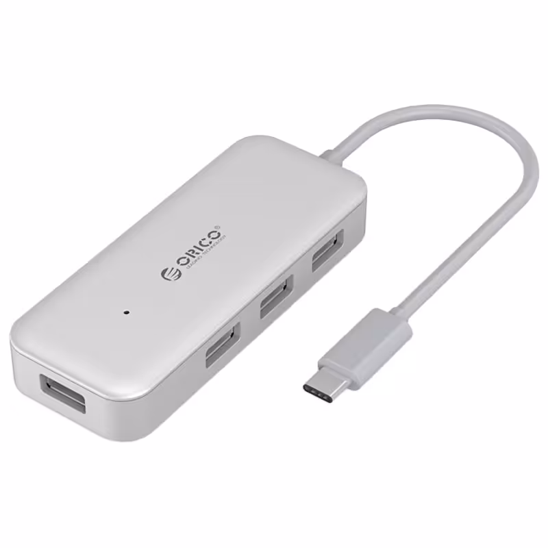 هاب تایپ سی 4 پورت اوریکو مدل TC4U-U3