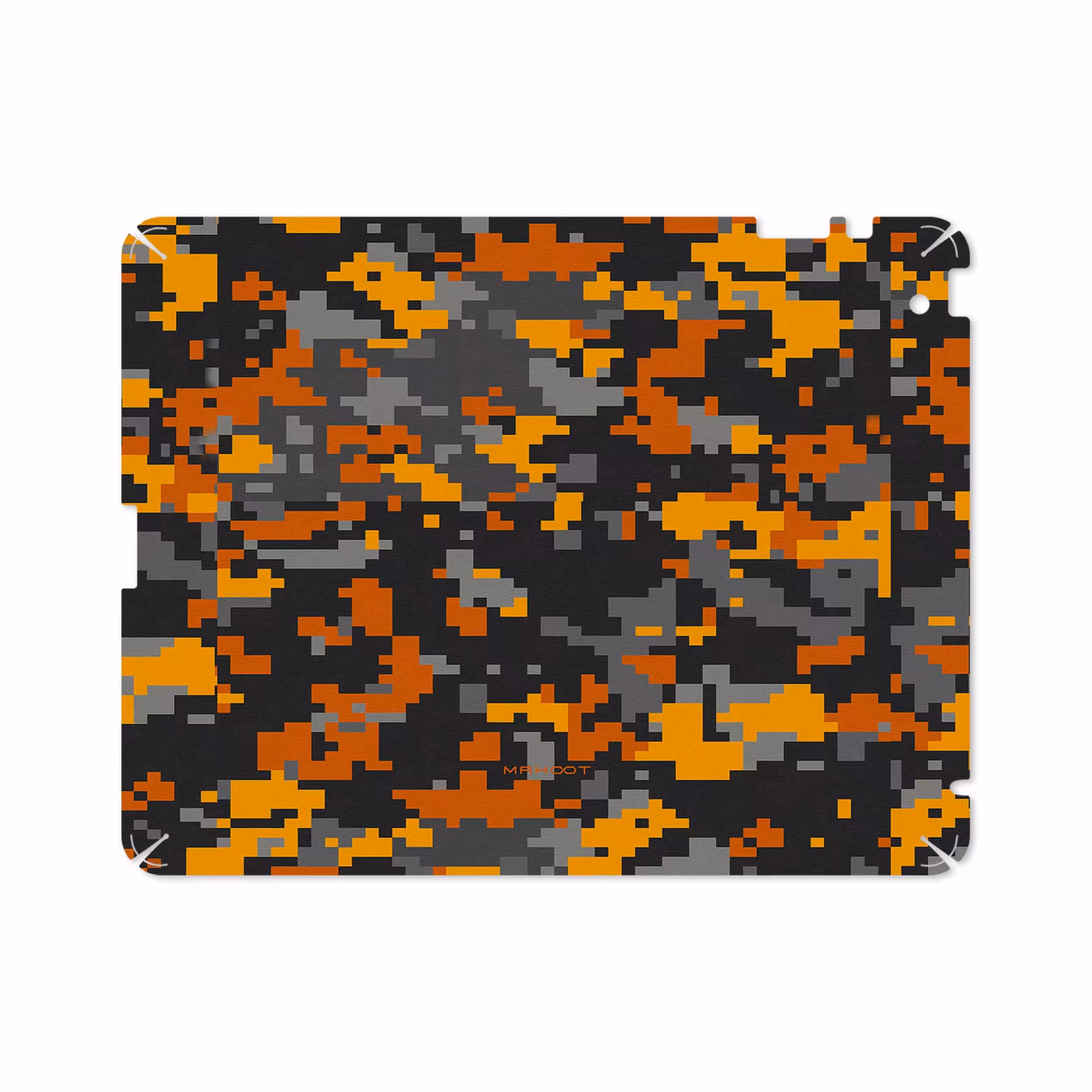برچسب پوششی ماهوت مدل Army-Autumn-pixel مناسب برای تبلت اپل iPad 2 2011 A1397