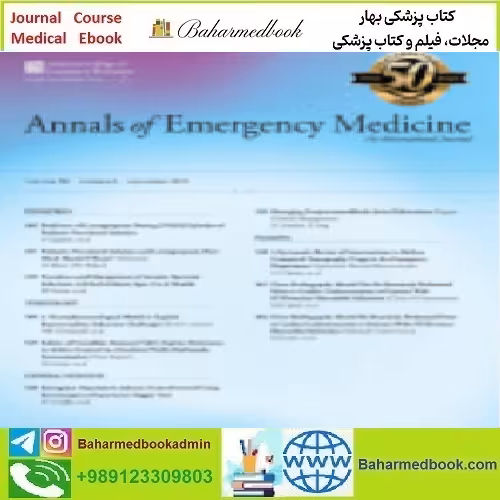 Annals of Emergency Medicine Volume 79 Issue 1 to 6 2022 TR