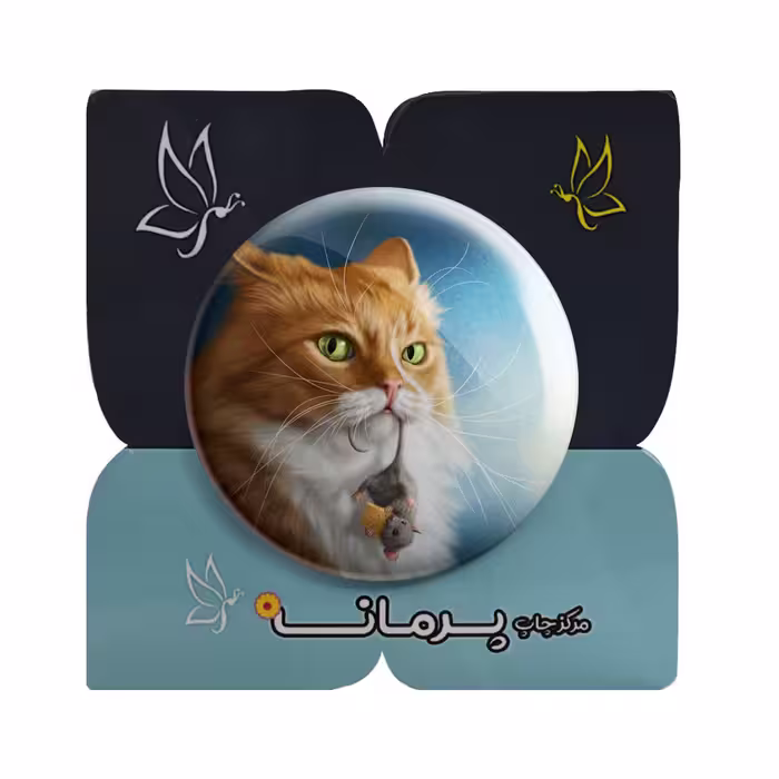 پیکسل پرمانه طرح گربه و موش کد pm.4243