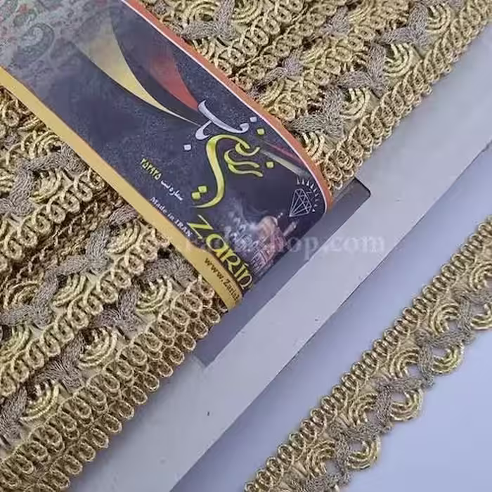 یراق نوار 2 طلایی 385