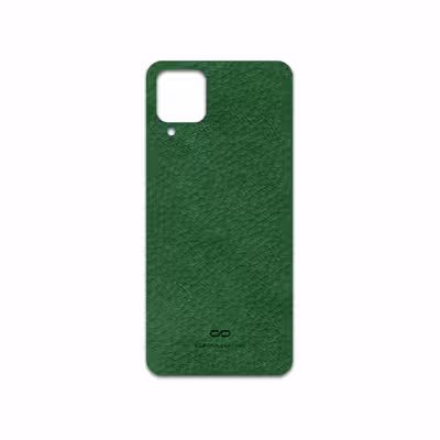 برچسب پوششی ماهوت مدل Green-Leather مناسب برای گوشی موبایل سامسونگ Galaxy M12