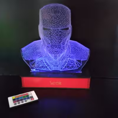 چراغ خواب مدل مرد آهنی آیرون من
