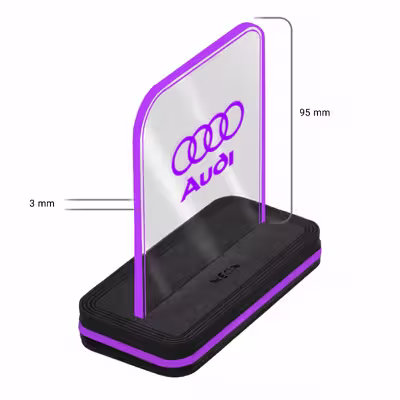 چراغ رومیزی نئون مدل AUDI